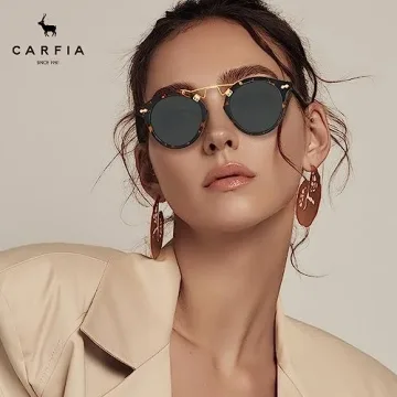 Stylish CARFIA Polarized Sunglasses for Women