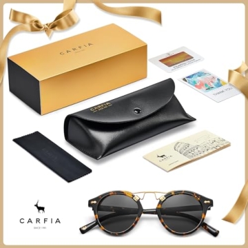 Stylish CARFIA Polarized Sunglasses for Women