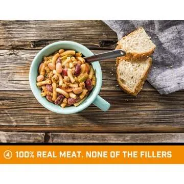 Peak Refuel Beef Chili Mac | Freeze Dried Backpacking and Camping Food | Amazing Taste | High Protein | Real Meat | Quick Prep (2 Serving Pouch)