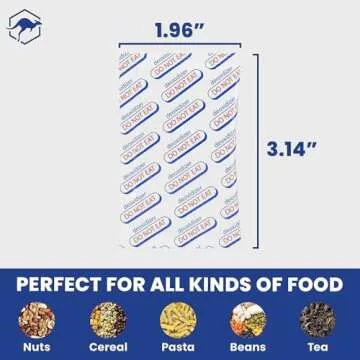Wallaby 2000cc Oxygen Absorbers - 20 Count (Individually Sealed) - for Long Term Food Storage & Survival, Mylar Bags, Canning, Harvest Right Freeze Dryer