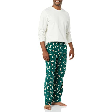 Amazon Essentials Flannel Pajama Set for Men Comfort