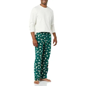 Amazon Essentials Flannel Pajama Set for Men Comfort