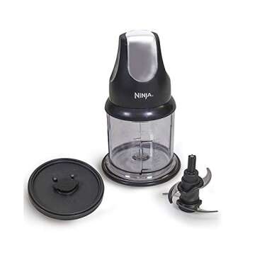 Ninja Food Chopper Express Chop with 200-Watt, 16-Ounce Bowl for Mincing, Chopping, Grinding, Blendi...