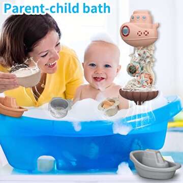 Exciting Toddler Bath Toys for Kids Ages 1-3 - 9PCS Set