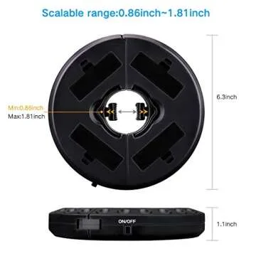 OYOCO Patio Umbrella Light 3 Brightness Modes Cordless 28 LED Lights-4 x AA Battery Operated,Umbrella Pole Light for Patio Umbrellas,Camping Tents or Indoor Use