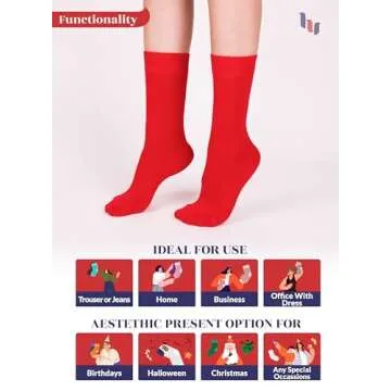 Hugh Ugoli Bamboo Dress Socks for Women - Stylish Comfort