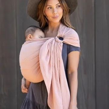 Moby Ring Sling Carrier for Comfortable Babywearing