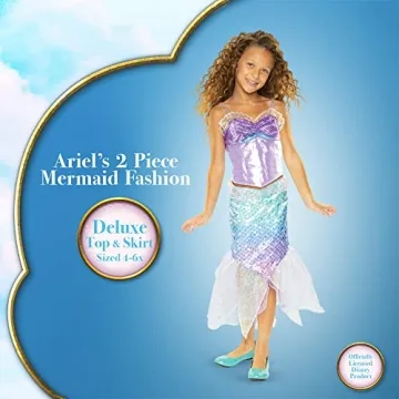 Disney Ariel’s 2 Piece Dress for Kids - Enchanting Costume