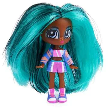 B Pack, Luscious Locks Gal XE Collectible Doll with Removable Hair Extension and Doll Accessories, 3.5-inch, Kids Toys for Girls Ages 5 and up