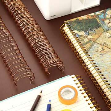 Zonon Binding Wire Set for Organization and Presentation