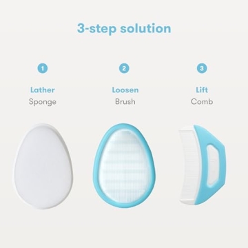 Frida Baby Cradle Cap System - 3 Steps to Soft Scalps