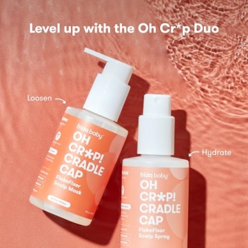 Frida Baby Cradle Cap System - 3 Steps to Soft Scalps