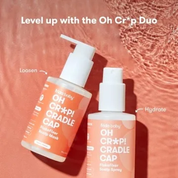 Frida Baby Cradle Cap System - 3 Steps to Soft Scalps