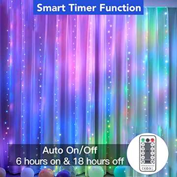 Multi-Color Curtain Lights for Versatile Decoration