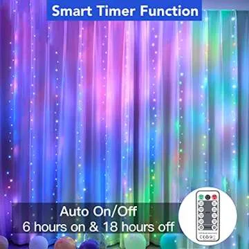 Multi-Color Curtain Lights for Versatile Decoration
