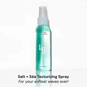 L'ANGE HAIR Sea Salt Texturizing Spray for Beachy Waves and Volume