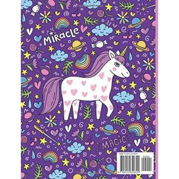 Unicorn Themed Journal and Sketchbook for Girls
