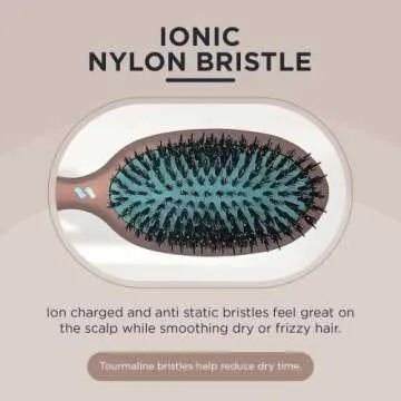 Spornette Ion Fusion Oval Brush for All Hair Types