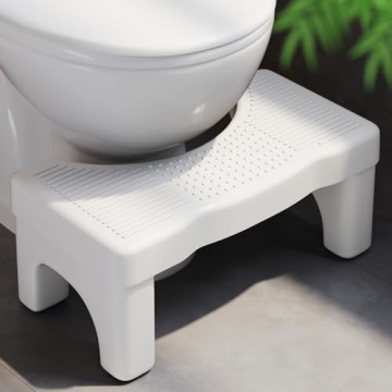 Premium Toilet Stool Squat for Adults and Kids - Portable Solution