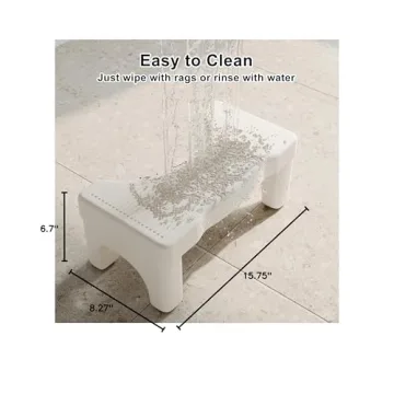 Premium Toilet Stool Squat for Adults and Kids - Portable Solution