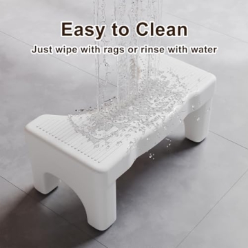 Premium Toilet Stool Squat for Adults and Kids - Portable Solution