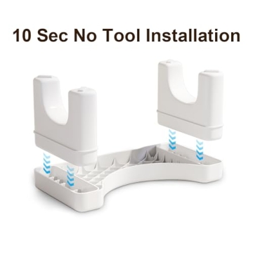 Premium Toilet Stool Squat for Adults and Kids - Portable Solution