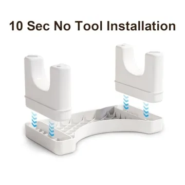 Premium Toilet Stool Squat for Adults and Kids - Portable Solution