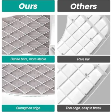 Premium Toilet Stool Squat for Adults and Kids - Portable Solution