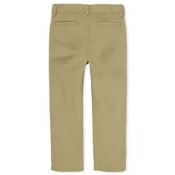 The Children's Place boys Chino Pants, Flax, 8