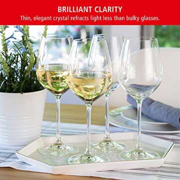 Spiegelau Salute White Wine Glass Set - Elegant Crystal Quality