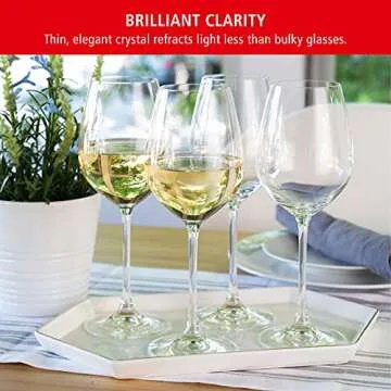 Spiegelau Salute White Wine Glass Set - Elegant Crystal Quality