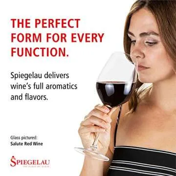 Spiegelau Salute White Wine Glass Set - Elegant Crystal Quality