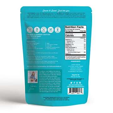 Miss Jones Baking SmartSugar - Healthy Cane Sugar Blend with Monkfruit