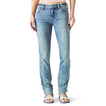 Lucky Brand Women's Mid Rise Sweet Straight Jeans - Lyric, Perfect Fit!
