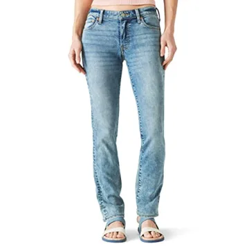 Lucky Brand Women's Mid Rise Sweet Straight Jeans - Lyric, Perfect Fit!