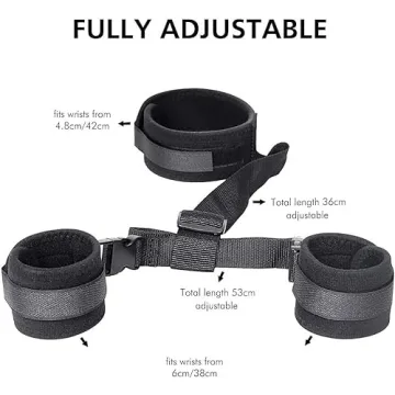 Explore BDSM Neck to Wrist Restraints for Couples Adventure
