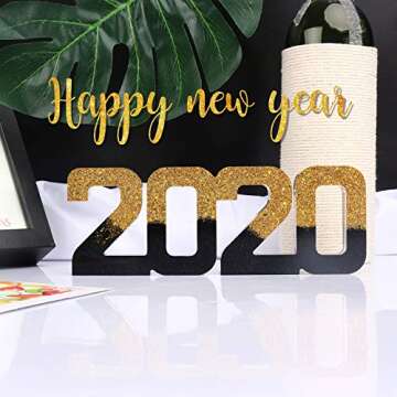 LET'S RESIN 2020 Sign Molds for Holiday and Graduation Crafts
