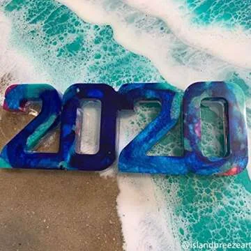 LET'S RESIN 2020 Sign Molds for Holiday and Graduation Crafts
