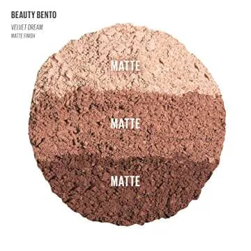 Kaja Beauty Bento Collection - Bouncy Eyeshadow Trio | Burnt Sandy Brown Tones, Travel Size, 13 Velvet Dream, 2019 Allure Best of Beauty Award, 0.03 Oz