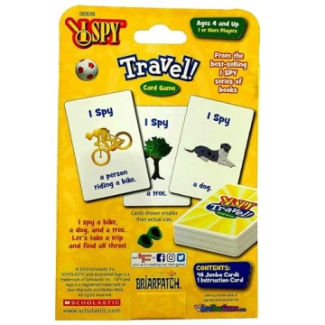 Briarpatch SPY Travel Card Game Fun for Kids 4+