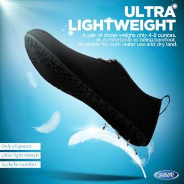 SIMARI Water Shoes Comfort & Protection for All Activities