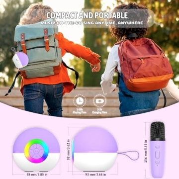 Fun and Portable SUPUKU Karaoke Machine for Kids