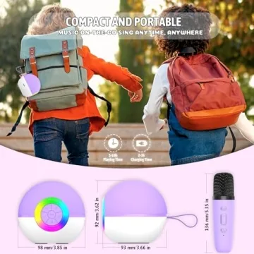 Fun and Portable SUPUKU Karaoke Machine for Kids