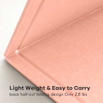 Lightomorrow 48 x 36 Felt Bulletin Board for Home