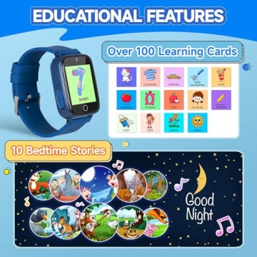 Kids ZUODUN Touch Screen Smart Watch with Pedometer