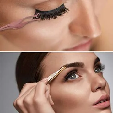 Travel Eyelash Box Kit with Makeup Mirror & Applicator