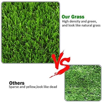 GL Artificial Grass Mats - 35MM Thick Faux Grass Rug