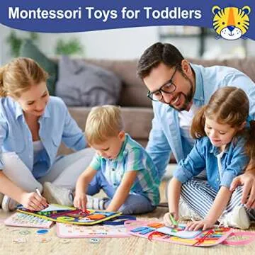Busy Board for Toddlers - Montessori Learning Fun