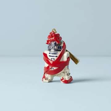 Lenox 894191 Star Wars R2-D2 Ornament, Christmas