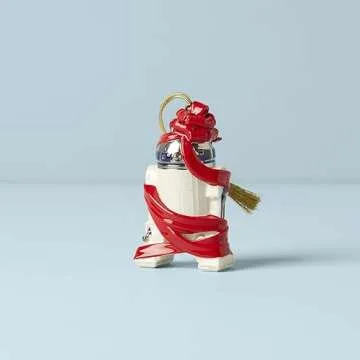 Lenox 894191 Star Wars R2-D2 Ornament, Christmas